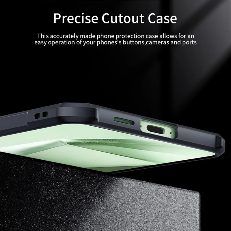 XUNDD For Samsung Galaxy S24 FE Case TPU + Acrylic Hybrid Shockproof Cover