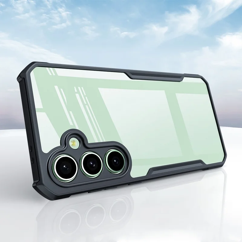 XUNDD For Samsung Galaxy S24 FE Case TPU + Acrylic Hybrid Shockproof Cover