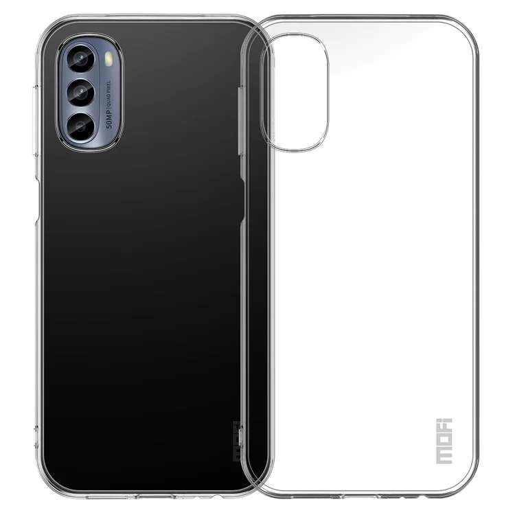 MOFI Для Motorola Moto G62 5G Cread Case Shock Absorption TPU Antra-scartch Back Cover