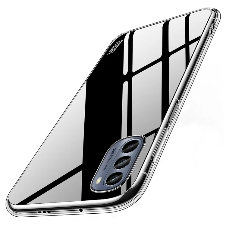 MOFI Для Motorola Moto G62 5G Cread Case Shock Absorption TPU Antra-scartch Back Cover