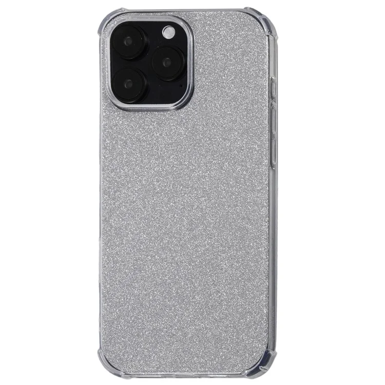 For iPhone 13 Pro Max Clear Phone Case Shockproof TPU Back Cover with 4 Removable Papers
