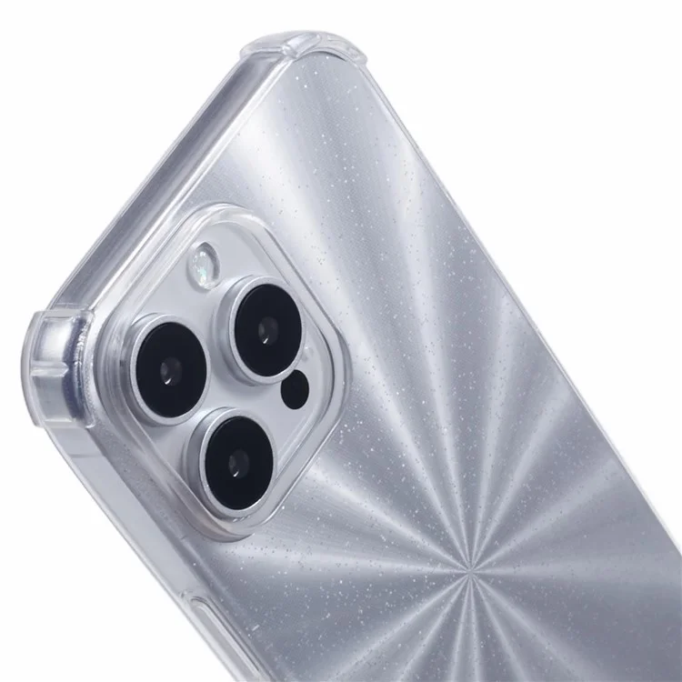 For iPhone 13 Pro Max Clear Phone Case Shockproof TPU Back Cover with 4 Removable Papers