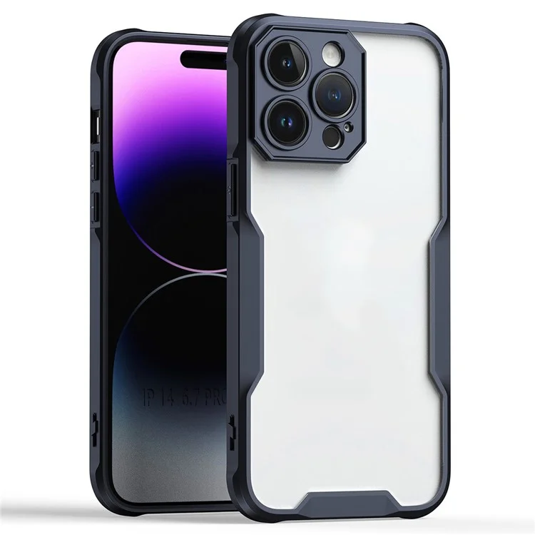 Для iPhone 15 Pro Max Чехол Военного Класса с Защитой от Падений Ударопрочный Чехол для Телефона - Черный