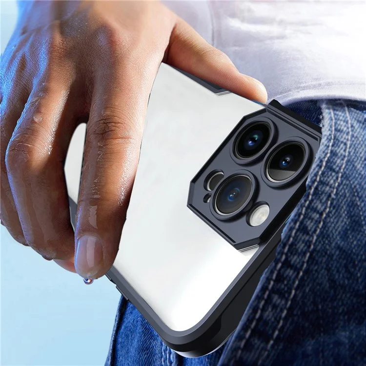 Для iPhone 15 Pro Max Чехол Военного Класса с Защитой от Падений Ударопрочный Чехол для Телефона - Черный