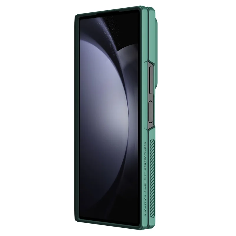 NILLKIN CamShield Fold Case for Samsung Galaxy Z Fold6 5G TPU+PC Kickstand Phone Cover Slide Camera Lid - Green