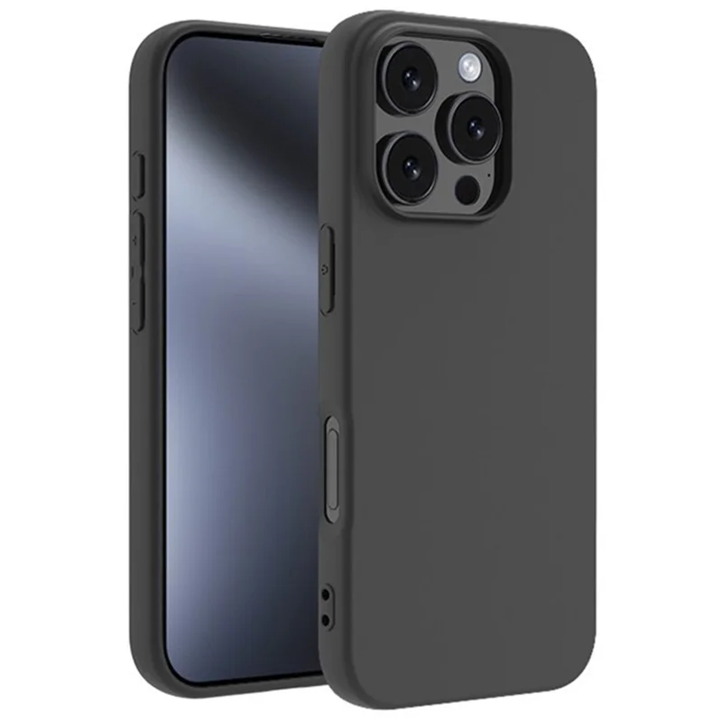 WANLONFENG MS Series for iPhone 16 Pro TPU Case with Screen Protector (Big Lens Hole)