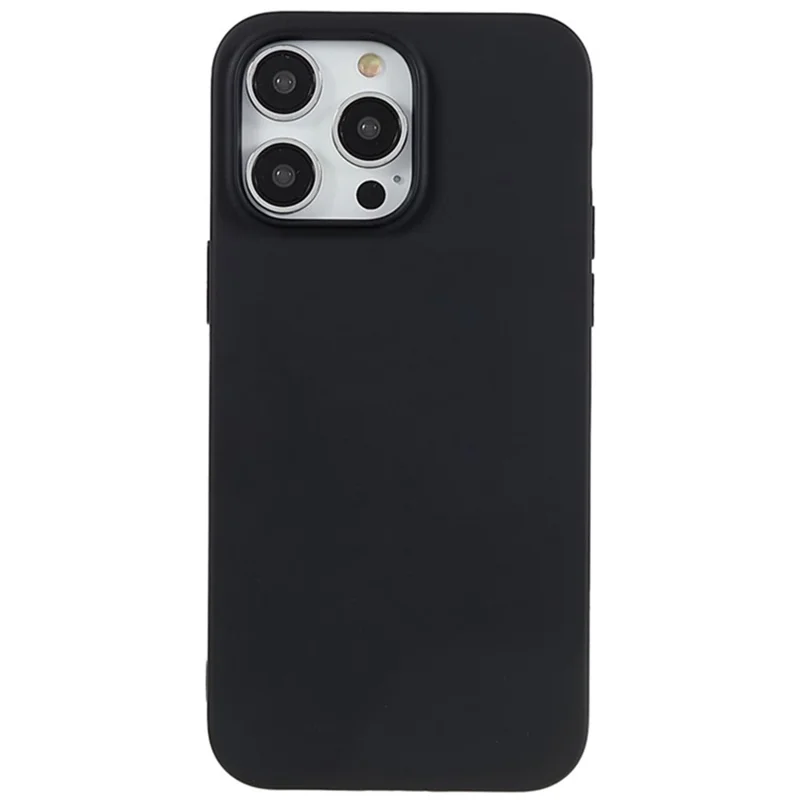 WANLONFENG MS Series for iPhone 14 Pro Max TPU Case with Tempered Glass Film (Big Lens Hole)