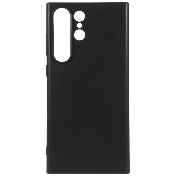 WANLONFENG MS Series for Samsung Galaxy S23 Ultra TPU Matte Phone Case with Tempered Glass Screen Film