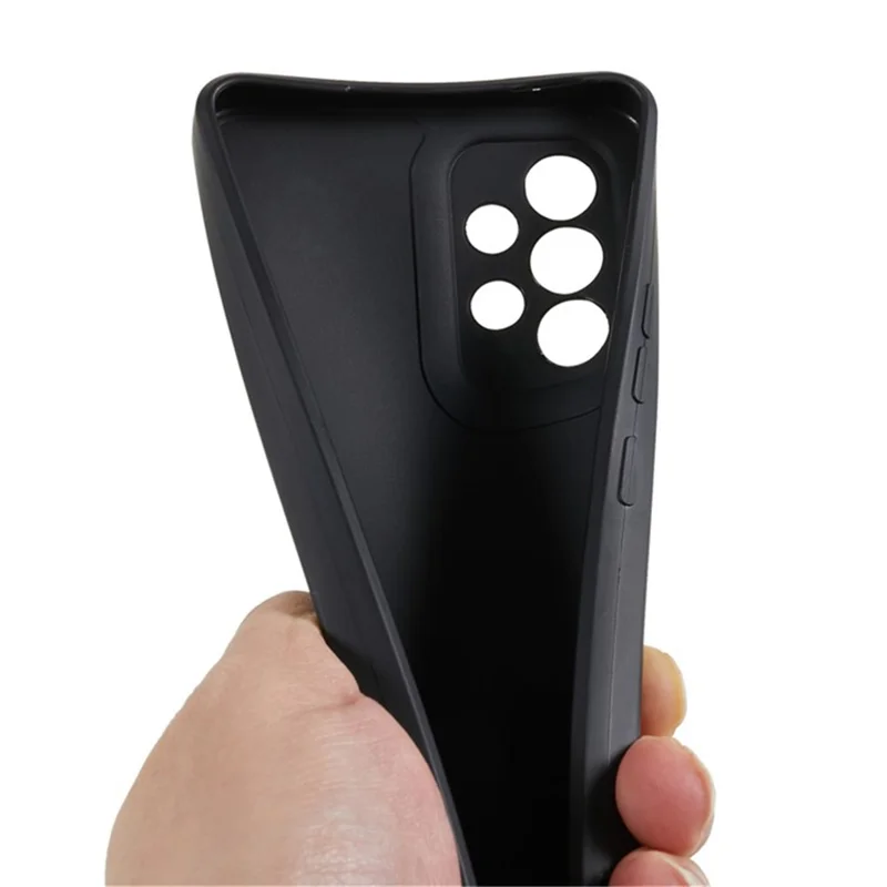 WANLONFENG MS Series for Samsung Galaxy A53 5G TPU Case Matte Cover with Screen Protector