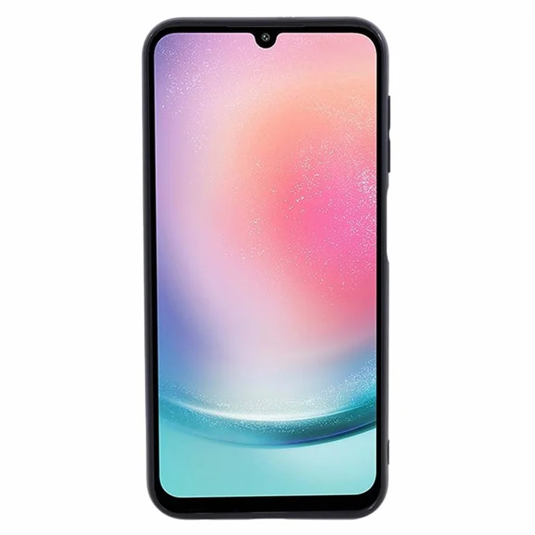 Étui pour Samsung Galaxy A34 5G WANLONFENG MS Series, finition mate, coque en TPU avec film de protection d'écran