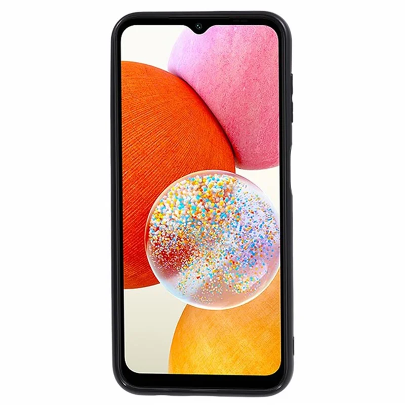 WANLONFENG MS Series for Samsung Galaxy A14 4G / 5G TPU Case with Screen Protector 2-in-1