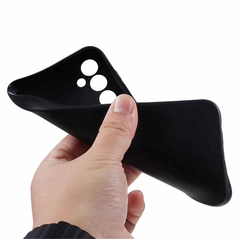 WANLONFENG MS Series for Samsung Galaxy A14 4G / 5G TPU Case with Screen Protector 2-in-1