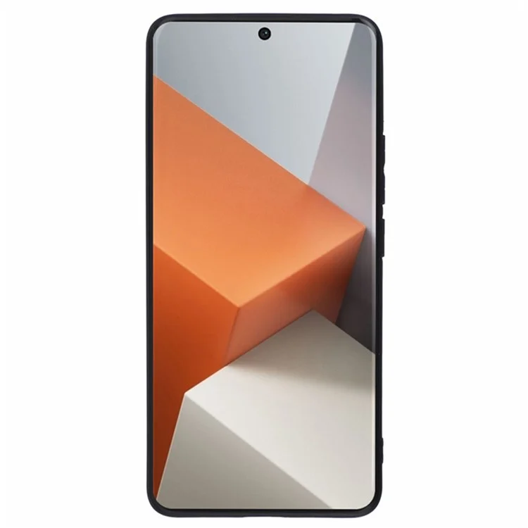 WANLONFENG MS Series for Xiaomi Redmi Note 13 Pro+ 5G TPU Phone Case Matte with Screen Protector