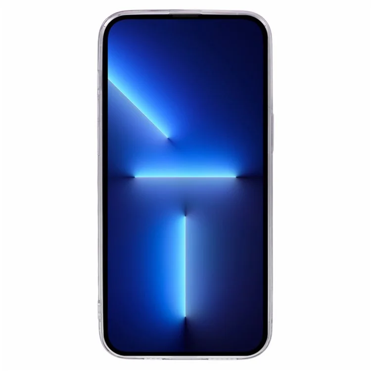 WANLONFENG Serie AW per iPhone 12 Pro Max Custodia in TPU con Protezione per lo Schermo Estetica a Farfalla Cover per Telefono - Viola