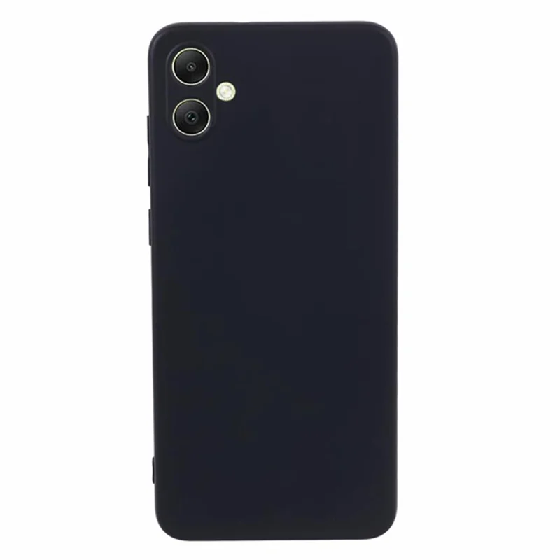 WANLONFENG RB2 Series for Samsung Galaxy A05 4G Case Soft TPU Phone Cover with Screen Protector - Black