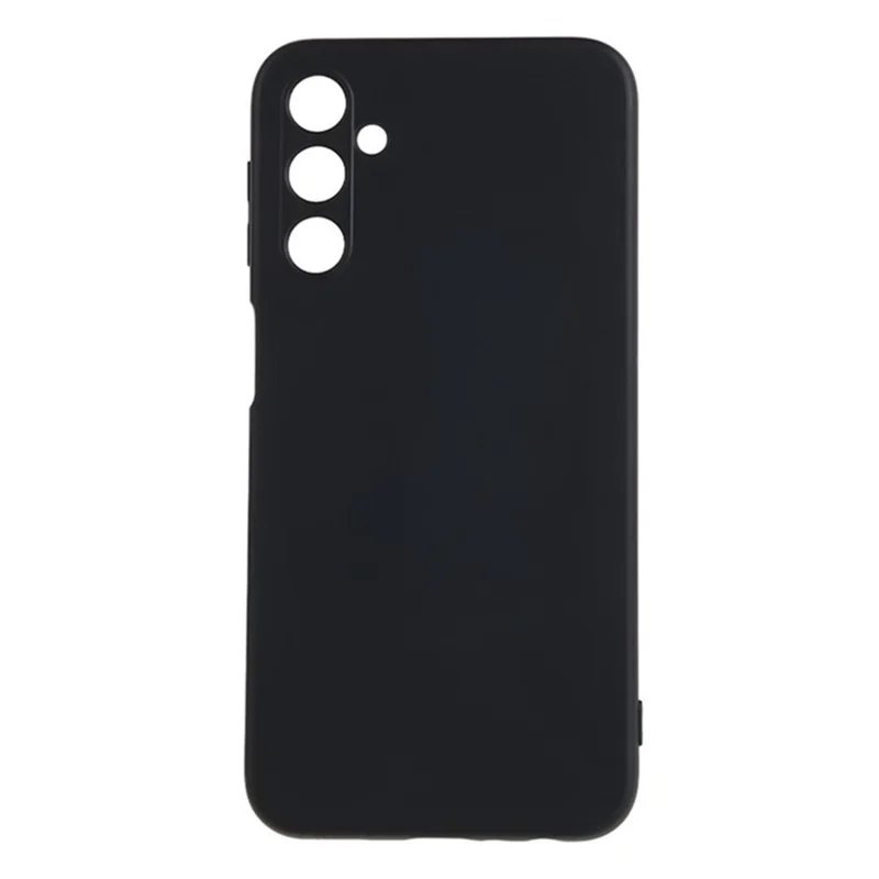 WANLONFENG RB2 Series for Samsung Galaxy A14 5G / 4G Case Anti-Scratch TPU Phone Cover with Screen Protector - Black