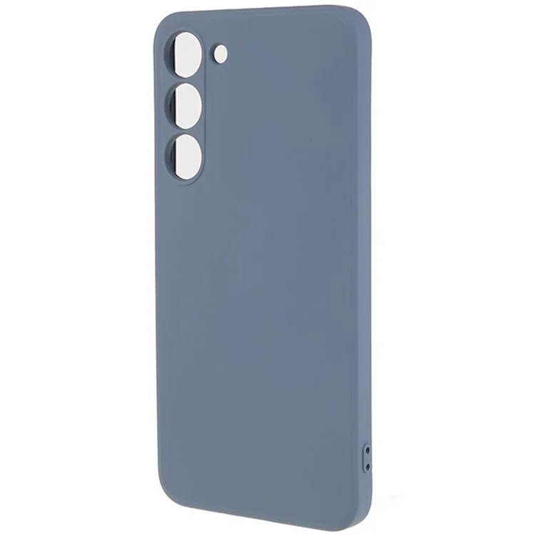 WANLONFENG RB2-Serie für Samsung Galaxy S23 Case mit Bildschirmfolie Soft TPU-Handyhülle - Lavendel-Grau