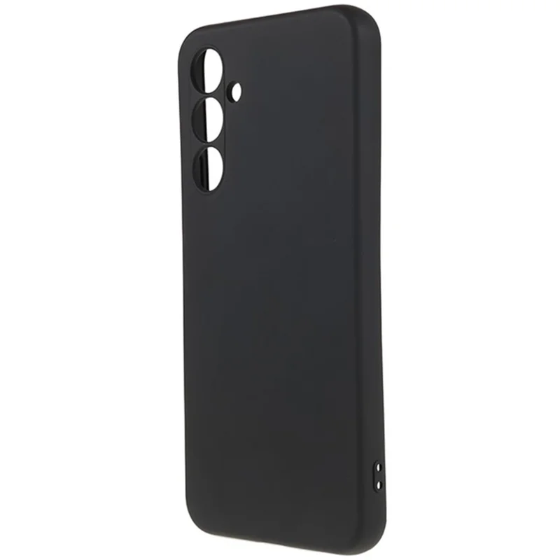 WANLONFENG RB2 Series for Samsung Galaxy S23 FE Case TPU Phone Cover with Screen Film (Precise Cutout) - Black