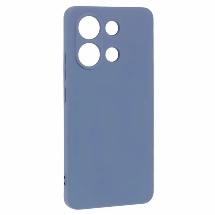 WANLONFENG RB2 Series para Xiaomi Redmi Note 13 4G	Carcasa de TPU con Película de Pantalla (Recorte Preciso) - Gris Lavanda