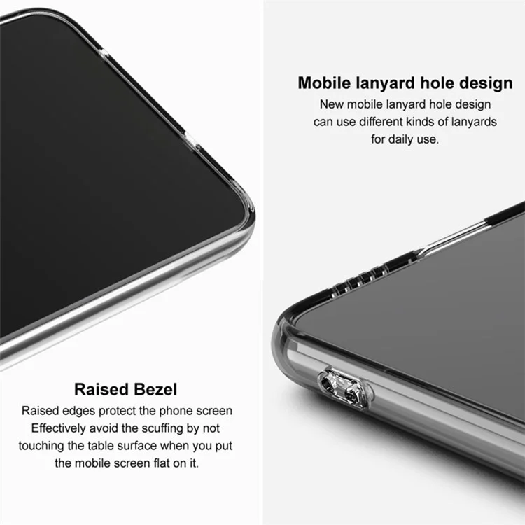 IMAK UX-5 Series para Samsung Galaxy S24 FE Funda Transparente TPU Ultra Delgada Cubierta de Teléfono