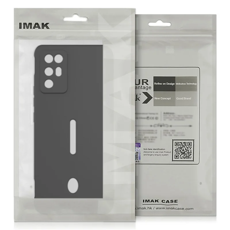 IMAK UC-4 Series для Samsung Galaxy S24 FE Case TPU Phone Cover с прямым краем - белый