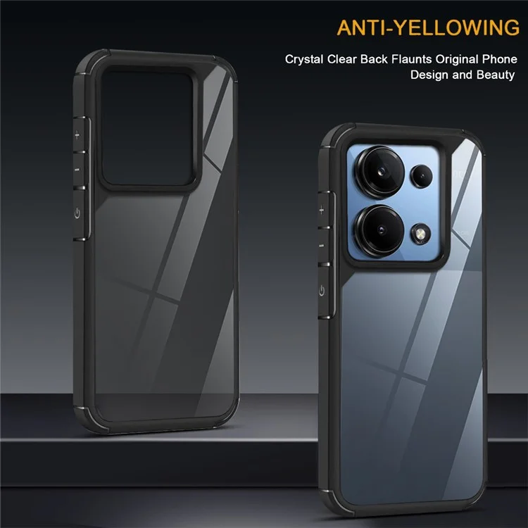 For Xiaomi Redmi Note 13 Pro 4G  /  Poco M6 Pro 4G Case Drop Protection PC+TPU Phone Back Cover