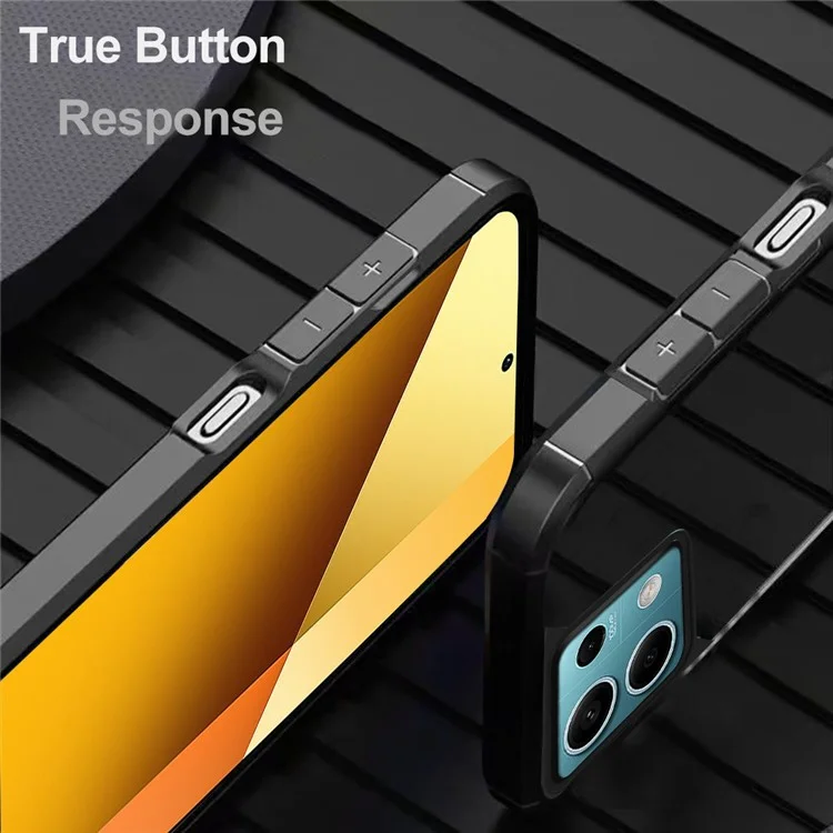 For Xiaomi Redmi Note 13 5G Case Drop Protection PC+TPU Phone Back Cover