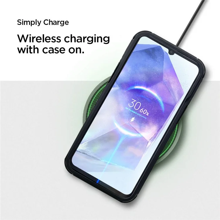Para Samsung Galaxy A55 5G Case Proteção contra Queda PC+TPU Capa Traseira do Telefone