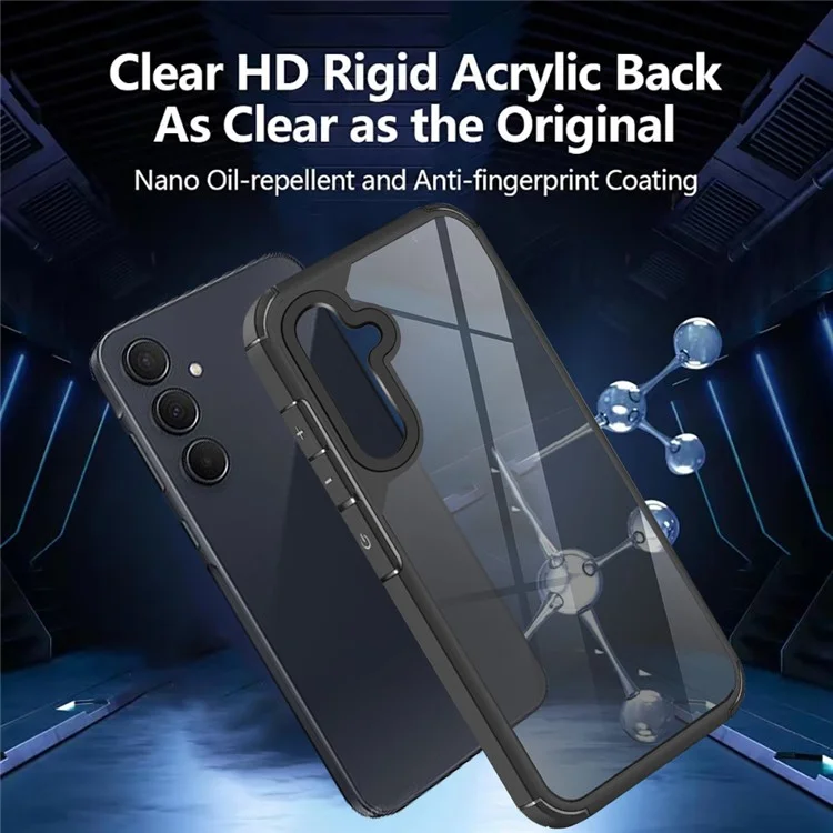 Для Samsung Galaxy A35 5G Case Drop Protection PC+TPU Phone Back Cover