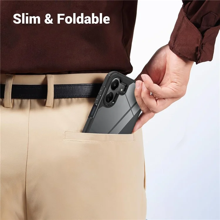 For Xiaomi Redmi 13C 4G Case Drop Protection PC+TPU Phone Back Cover