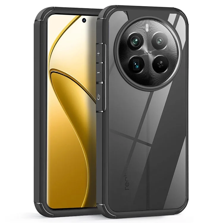 Pour Realme Narzo 70 Pro 5G / 12 4G / 12+ 5G Étui Protection Antichute PC+TPU Housse Arrière de Téléphone
