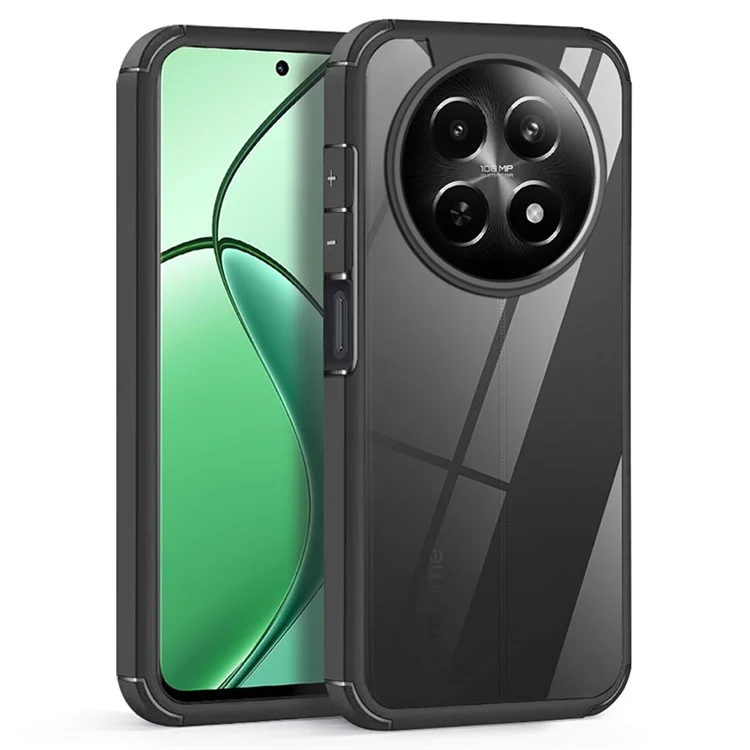 For Realme 12 5G Case Drop Protection PC+TPU Phone Back Cover