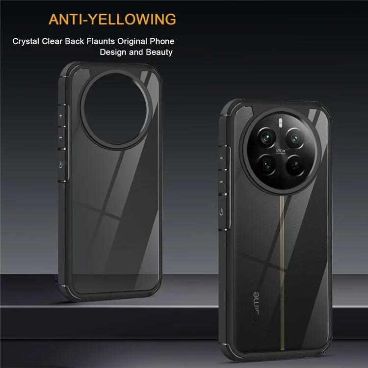 For Realme 12 Pro+ 5G  /  12 Pro 5G Case Drop Protection PC+TPU Phone Back Cover