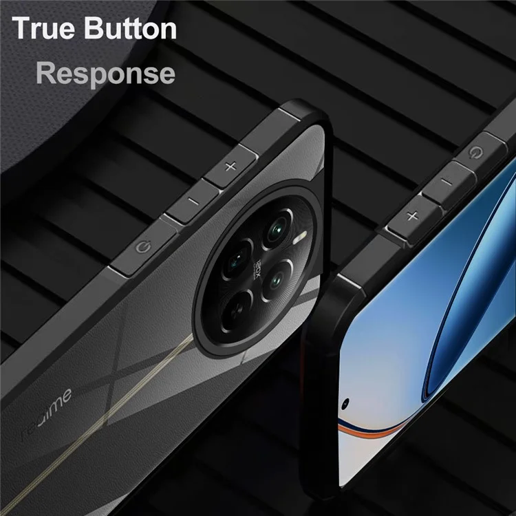 For Realme 12 Pro+ 5G  /  12 Pro 5G Case Drop Protection PC+TPU Phone Back Cover