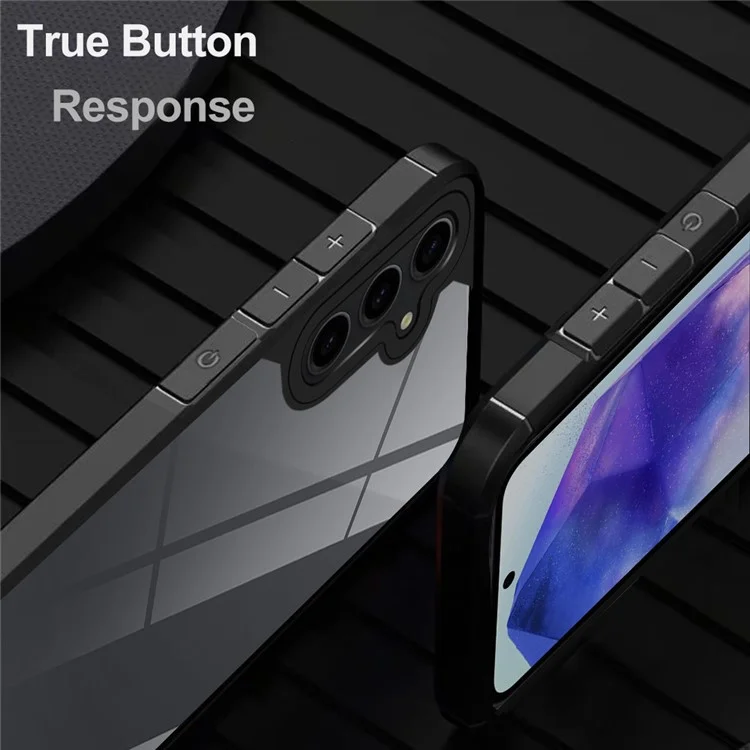 Per Samsung Galaxy S23 FE Case Protezione da caduta PC+TPU Custodia posteriore per telefono