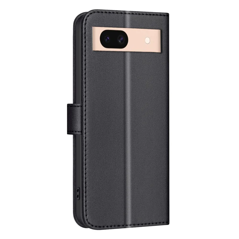 BINFEN COLOR BF34 para Google Pixel 8a Wallet Case à prova de choques Capa de couro PU - Preto