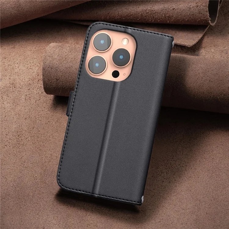 BINFEN COLOR BF34 для iPhone 14 Pro Чехол для полной защиты со квадратной сеткой дизайн - Черный
