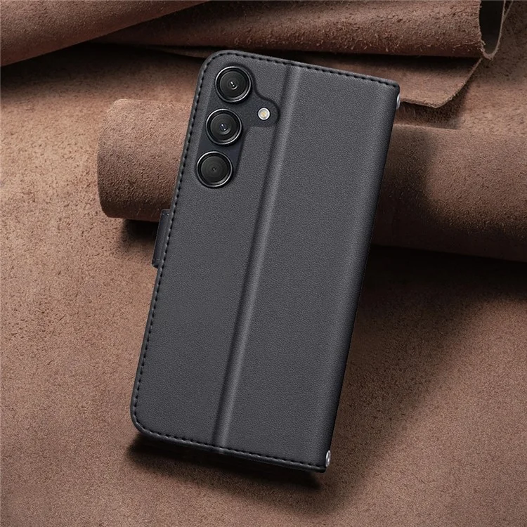 BINFEN COLOR BF34 per Samsung Galaxy A34 5G Custodia Antiurto Custodia in Pelle - Nero