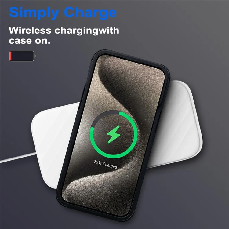 For iPhone 13 Pro Case TPU + Acrylic Phone Back Cover with Kickstand Compatible with MagSafe - Royal Blue