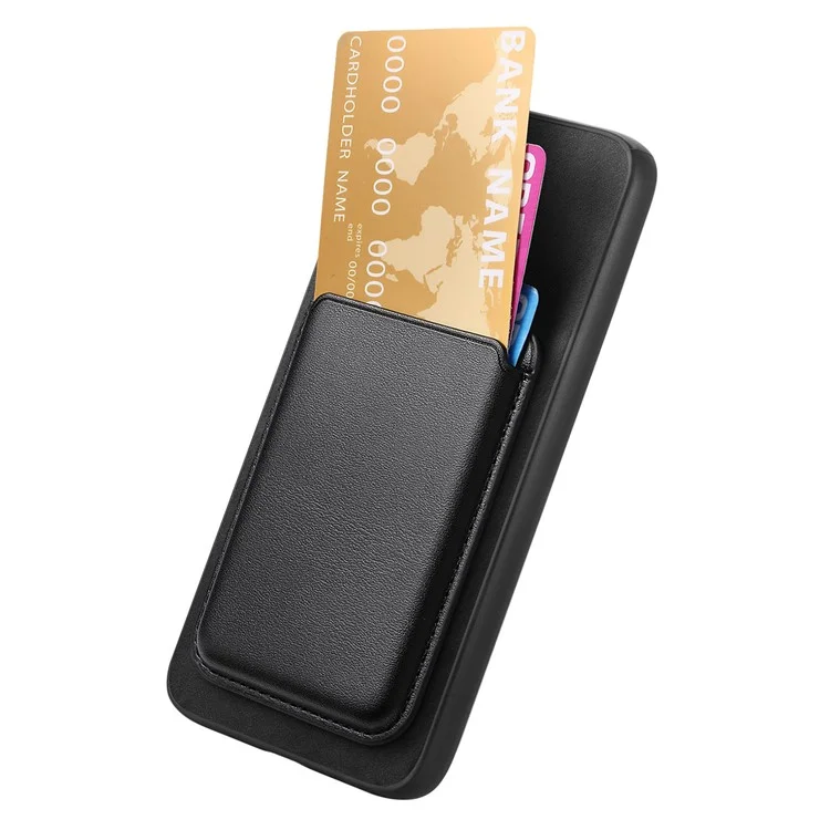 B2 Per Samsung Galaxy A05s 4G Custodia Magnetica per Telefono in Pelle PU e Portacard - Nero