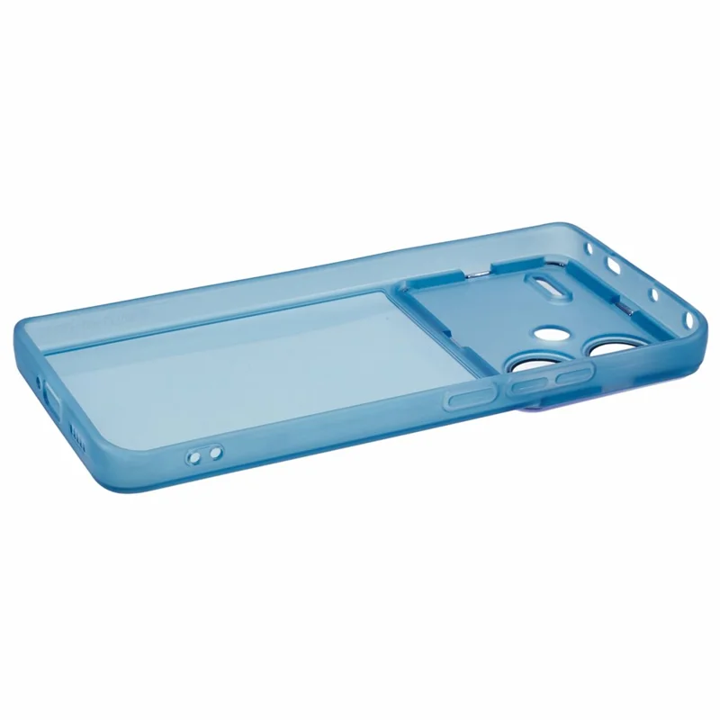 DKSM Series For Xiaomi Redmi Note 13 Pro+ 5G Case Electroplated Camera Frame TPU Phone Cover - Transparent Cyan