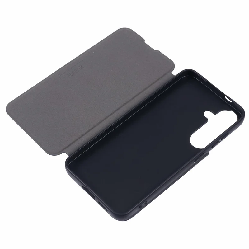 X-LEVEL Colorful-2 Series For Samsung Galaxy S24+ Case Magnetic Absorption Leather Phone Cover - Dark Blue