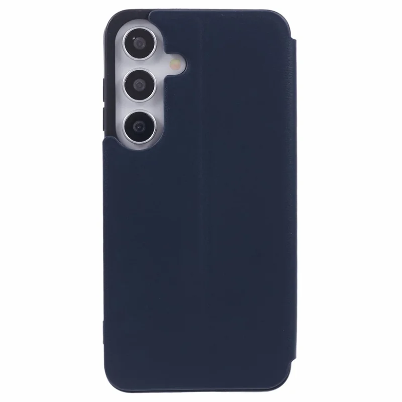 X-LEVEL Colorful-2 Series For Samsung Galaxy S24+ Case Magnetic Absorption Leather Phone Cover - Dark Blue