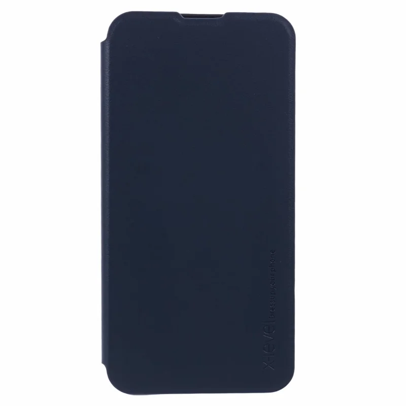 X-LEVEL Colorful-2 Series For Samsung Galaxy S24+ Case Magnetic Absorption Leather Phone Cover - Dark Blue
