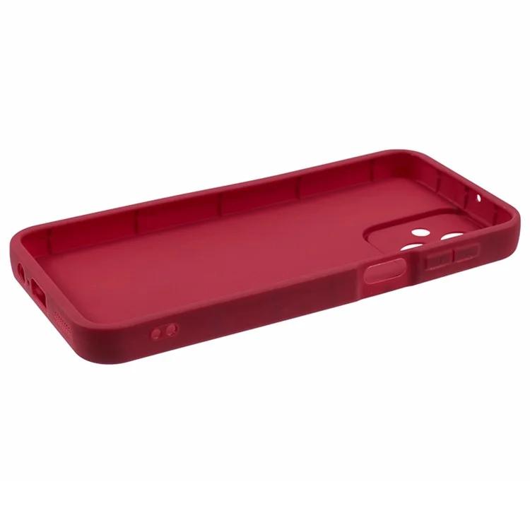 Pour Motorola Moto G54 5G Étui Fine Hole Soft TPU Phone Cover - Red