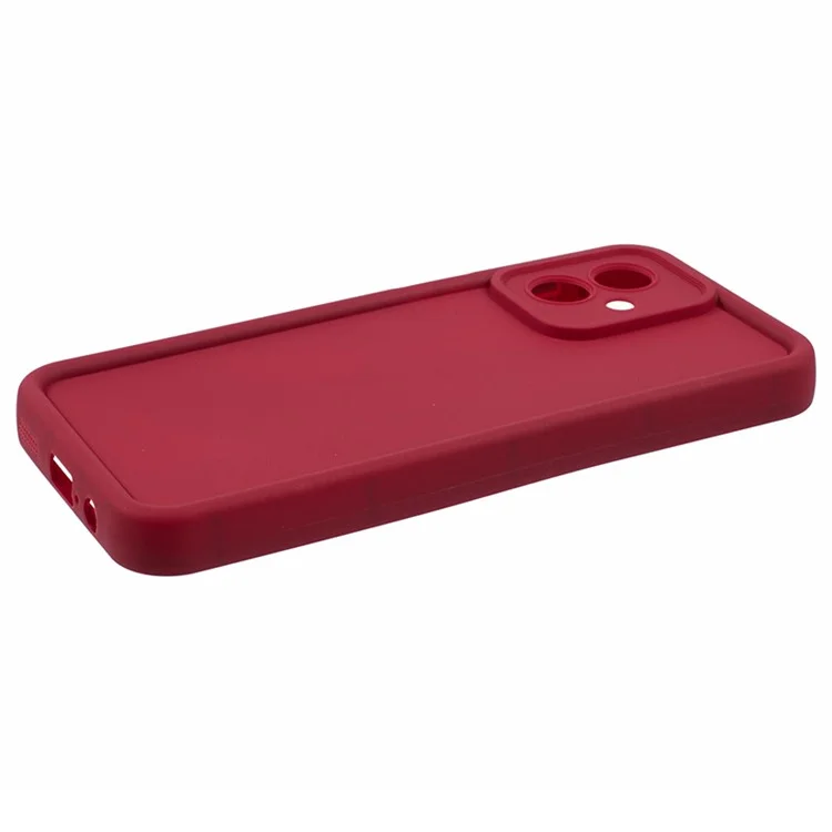 Pour Motorola Moto G54 5G Étui Fine Hole Soft TPU Phone Cover - Red