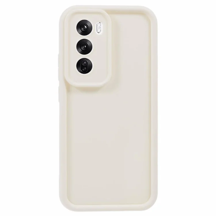 Чехол для Oppo Reno12 5G (Global), утолщенный TPU, защита камеры - Бежевый