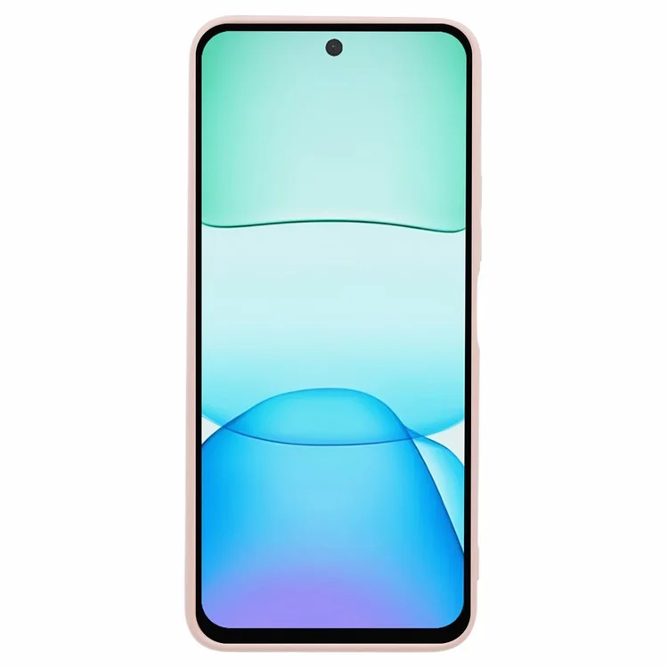 Para Xiaomi Redmi 13 5G / 4G / Note 13R 5G Funda Forro de Fibra Suave TPU Funda de Teléfono Ajuste Delgado - Rosa