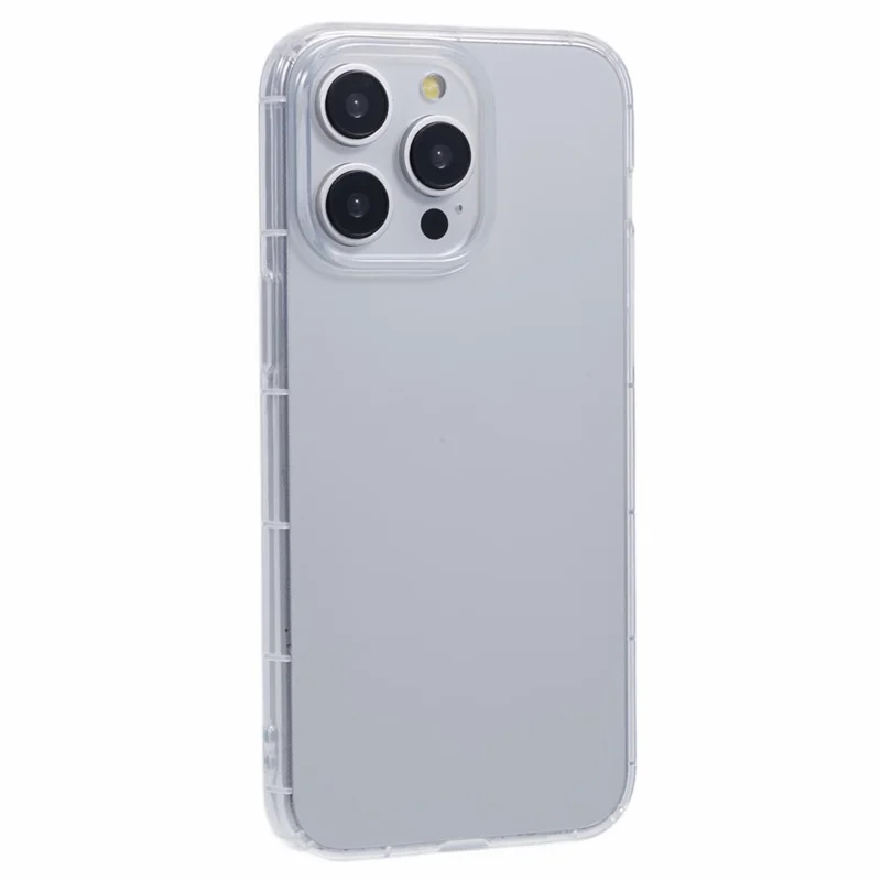 For  iPhone 15 Pro Max Case TPU Anti-Scratch Clear Back Phone Cover