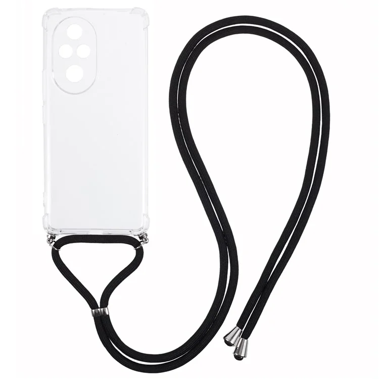 Pour Honor 200 Pro 5G Transparent Case Anti-Scratch TPU Phone Cover